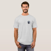 UPRIGHT FIST 2b Circle T-shirt (Voorkant volledig)