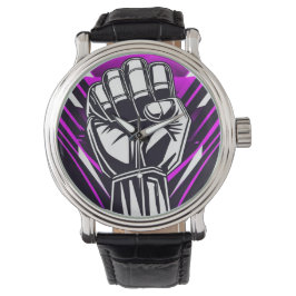 UPRIGHT FIST Comic-scope Horloge