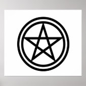Upright Pentagram Poster (Voorkant)