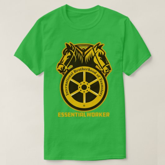UPS Driver Teamster employee T-shirt (Design voorkant)