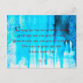 Ups en Downs Briefkaart (Voorkant)