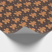 UPS Gingerbread Cadeaupapier (Hoek)