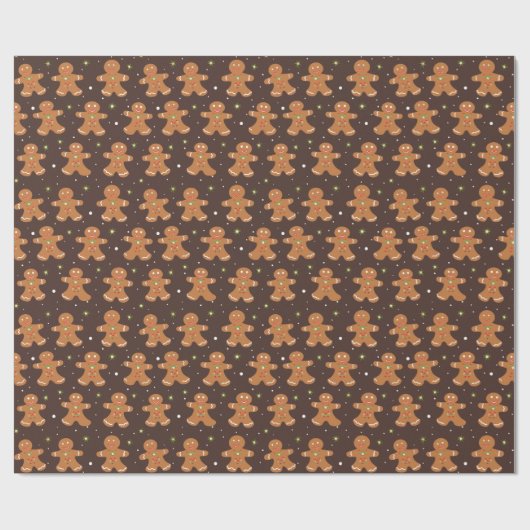 UPS Gingerbread Cadeaupapier (Vlak)