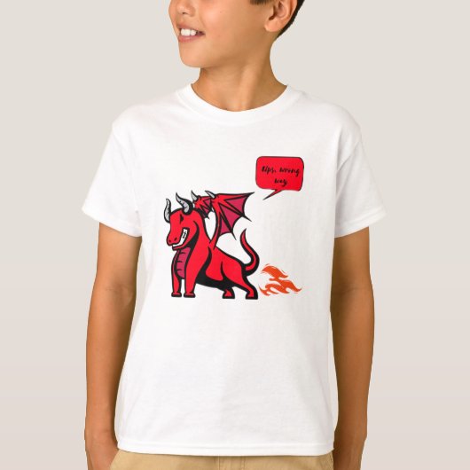 UPS op verkeerde manier T-shirt (Voorkant)