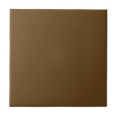 UPS Pullman Brown Solid Color Tile Tegeltje (Voorkant)