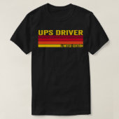 UPS-stuurprogramma T-shirt (Design voorkant)