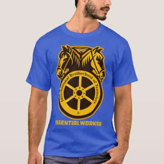 UPS Worker UPS Driver Gift Teamster trucker UPS co T-shirt