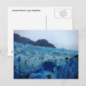 Upsala Glacier, Lago Argentina Briefkaart (Voorkant / Achterkant)