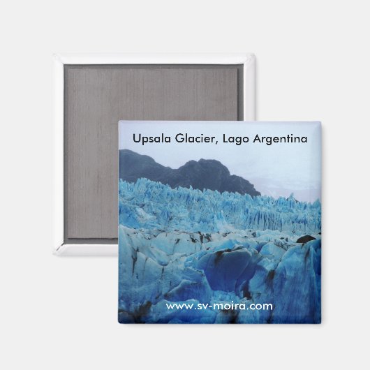 Upsala Glacier, Lago Argentinië Magneet (Voorkant / Achterkant)