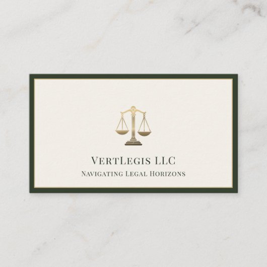 Upscale advocaat Juridisch Kantoor advocatenkantoo Visitekaartje (Voorkant)