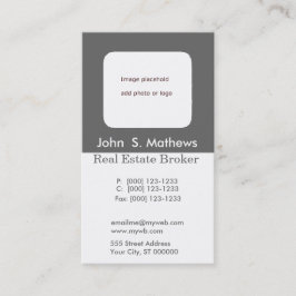 Upscale Afbeelding Fotohouder Neutral Grey Corpora Visitekaartje