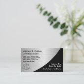 Upscale Attorney visitekaartjes (Staand voorkant)