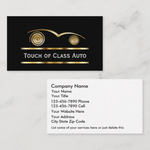 Upscale Auto Repair-Visitekaartjes Visitekaartje