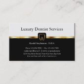 Upscale Dentist-Visitekaartjes Afsprakenkaartje (Voorkant)