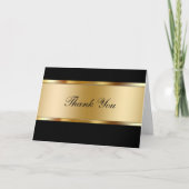 Upscale Elegant Thank You Cards Bedankkaart (Voorkant)