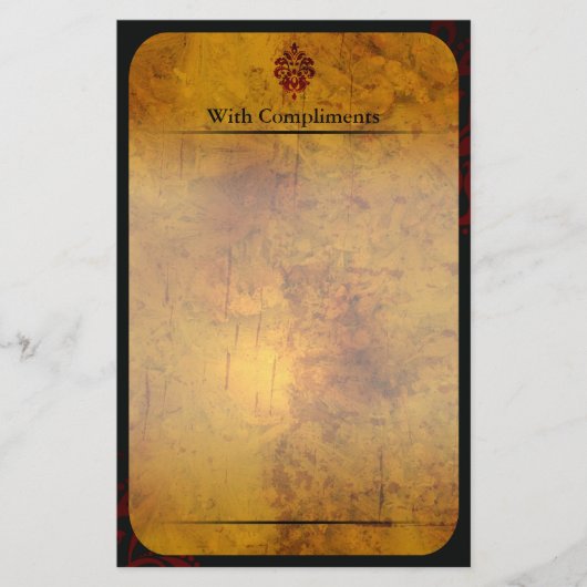 Upscale Modern zakelijk Briefpapier (Voorkant)