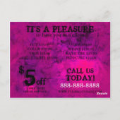 Upscale Moderne Briefkaarten (Achterkant)