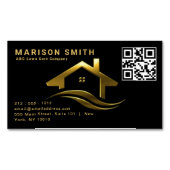 Upscale Real Estate Design Magnetisch Magnetisch Visitekaartje (Voorkant)