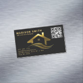 Upscale Real Estate Design Magnetisch Magnetisch Visitekaartje (Voorbeeld)