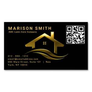 Upscale Real Estate Design Magnetisch Visitekaartje