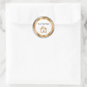 Upscale Real Estate Sticker Labels (Tas)