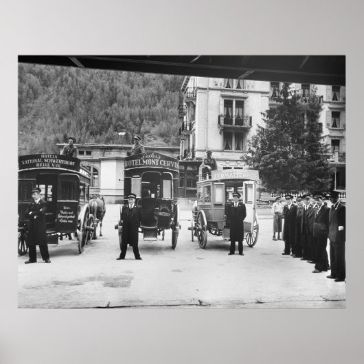 Upscale Taxis: 1954 Poster (Voorkant)