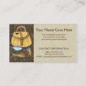 Upscale Vist Chartergids Business Fish Visitekaartje (Achterkant)