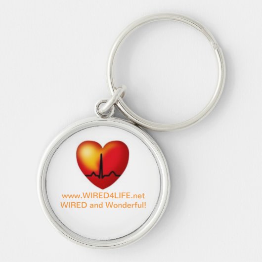 Upscale WIRED-sleutelhanger Sleutelhanger (Voorkant)