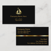 Upscale Yaght Broker Visitekaartjes (Voorkant / Achterkant)