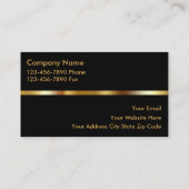 Upscale Yaght Broker Visitekaartjes (Achterkant)