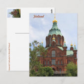 Upsenski Cathedral Briefkaart (Voorkant / Achterkant)