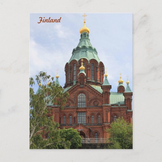 Upsenski Cathedral Briefkaart (Voorkant)