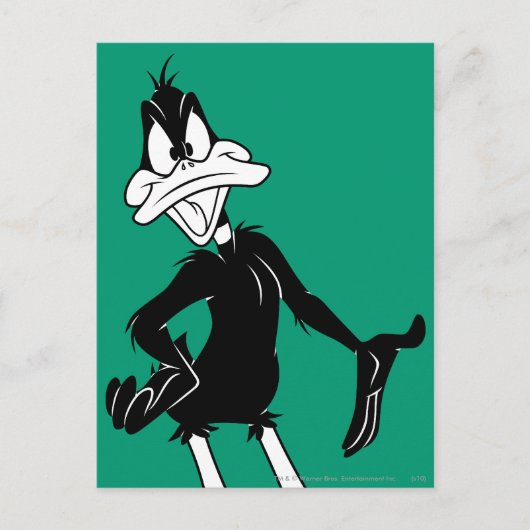 Upset DAFFY DUCK™ Briefkaart (Voorkant)