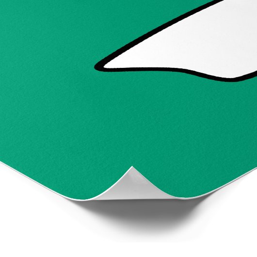 Upset DAFFY DUCK™ Poster (Hoek)