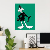 Upset DAFFY DUCK™ Poster (Thuiskantoor)