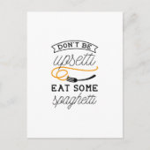 Upsetti Spaghetti Briefkaart (Voorkant)