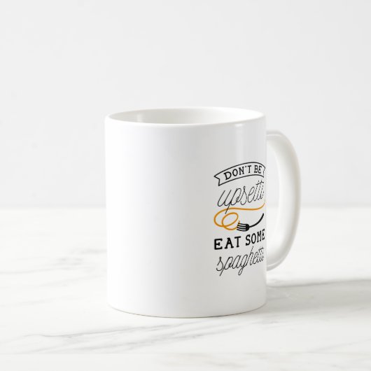 Upsetti Spaghetti Koffiemok (Voorkant rechts)