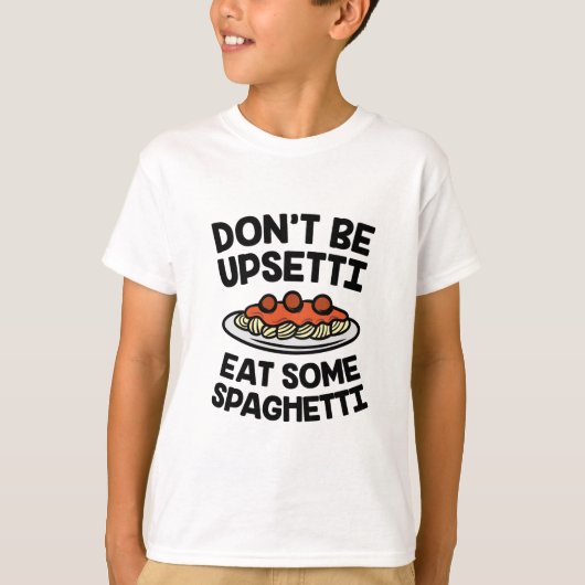 Upsetti Spaghetti T-shirt (Voorkant)