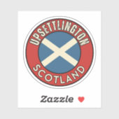 Upsettlington, Schotland Sticker (Vel)
