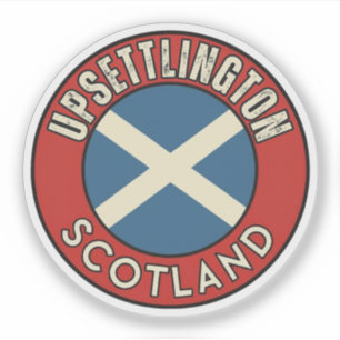 Upsettlington, Schotland Sticker