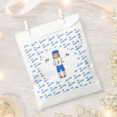 Upsherin 3 jaar oude jongen gunst zak bedankzakje (Geknipt)