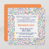 Upsherin First Haircut Jewish Boy 3rd Birthday I Kaart (Voorkant / Achterkant)