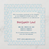 Upsherin First Haircut Jewish Boy 3rd Birthday I Kaart (Voorkant / Achterkant)