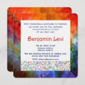 Upsherin First Haircut Jewish Boy 3rd Birthday Kaart (Voorkant / Achterkant)