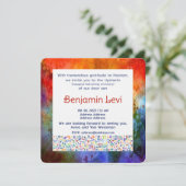 Upsherin First Haircut Jewish Boy 3rd Birthday Kaart (Staand voorkant)