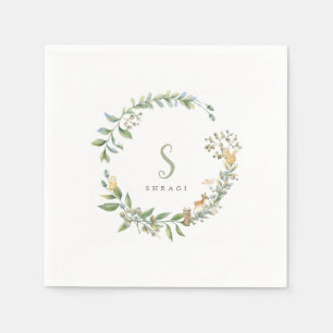Upsherin Forest Animal Napkins Servet