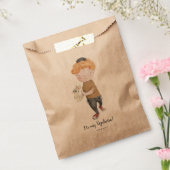 Upsherin Forest Dier Party Favor Tassen Bedankzakje (Gezegeld)