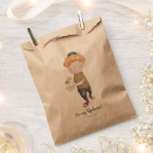 Upsherin Forest Dier Party Favor Tassen Bedankzakje (Geknipt)