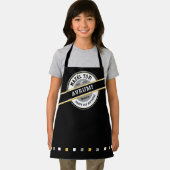 Upsherin Gepersonaliseerde Stickers met Naam Schort (Insitu)