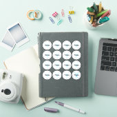 Upsherin HEBREEUWS Gepersonaliseerde Schaar WIT 16 Sticker (iPad Cover)